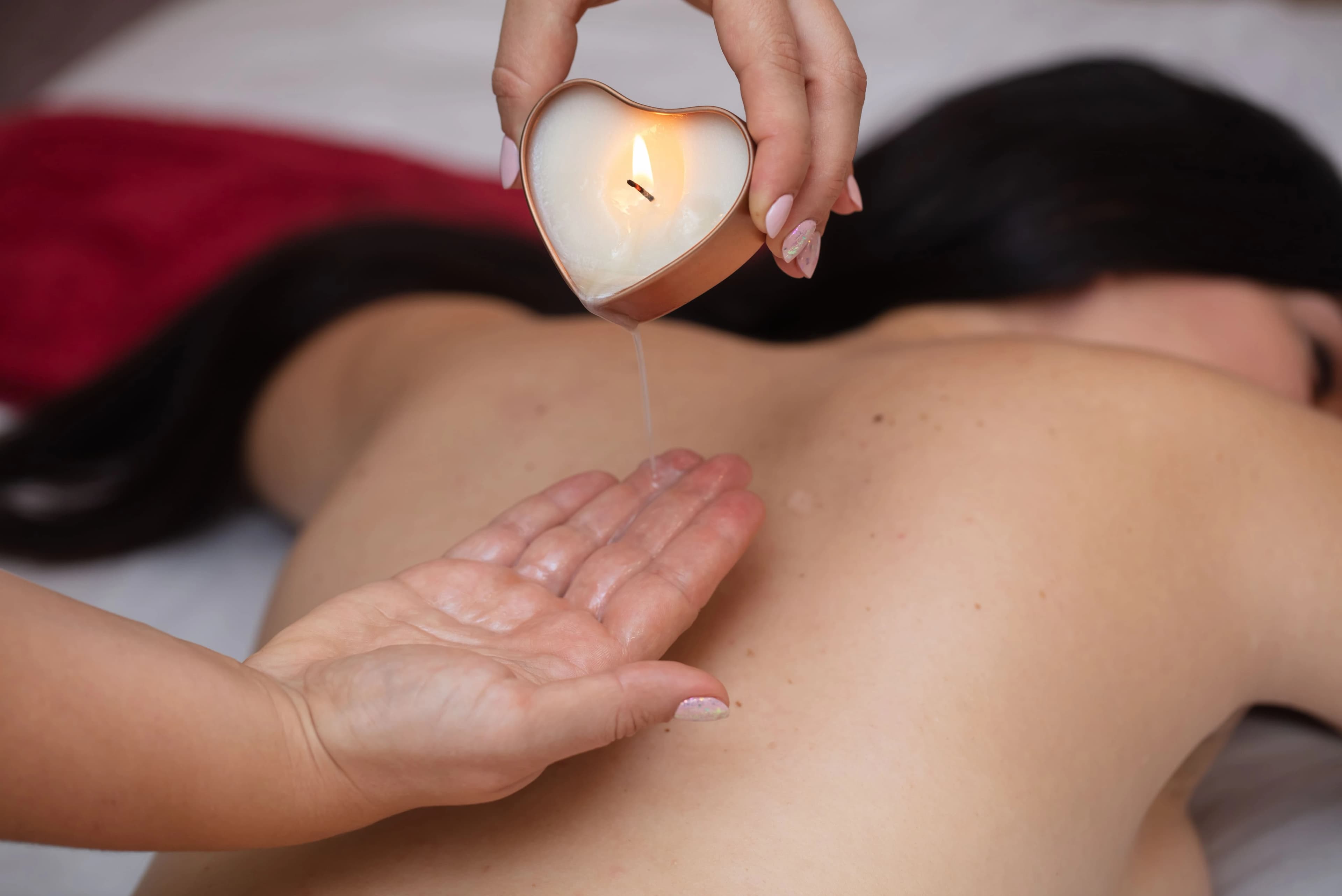Masaje con Aceite en Vela